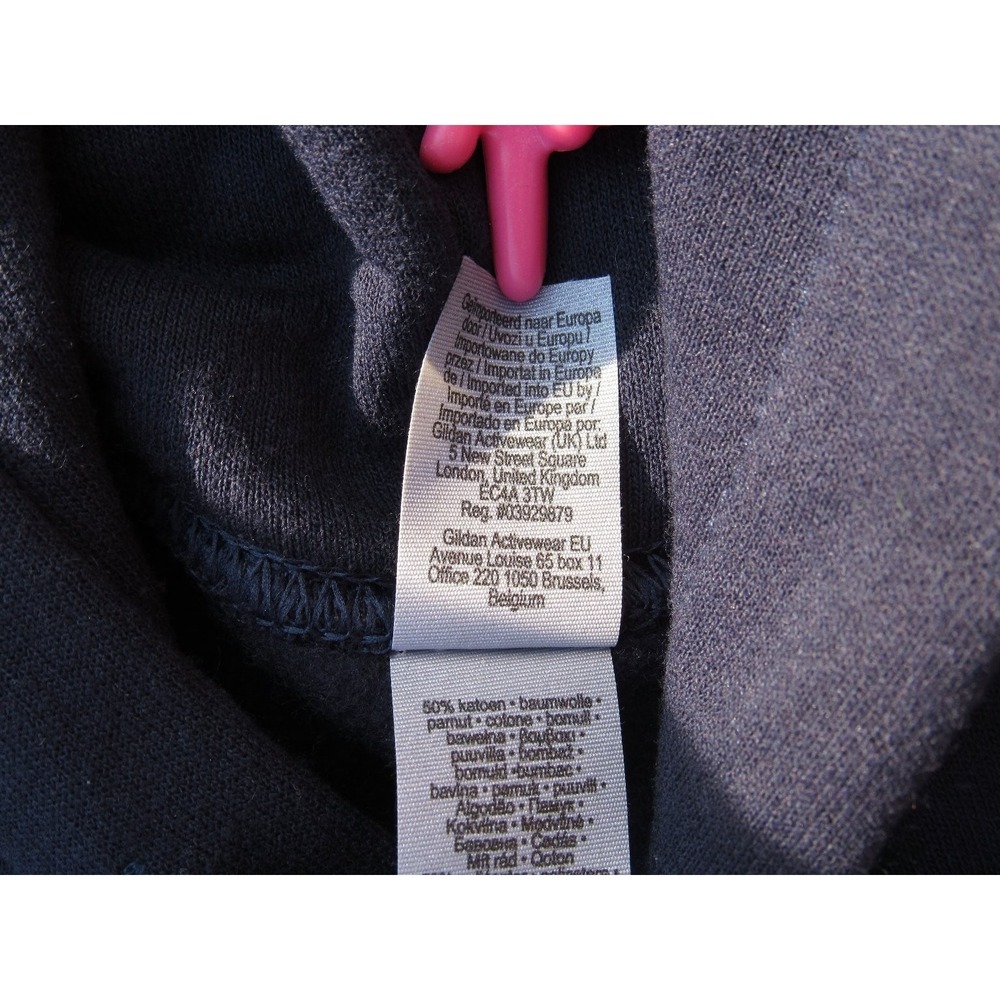 Gildan Hoodie Men's Navy Blue 2XL Made in 1981 Graphic Cotton‎ Blend - Picture 10 of 10